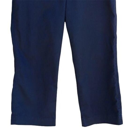 Hillard & Hanson High Rise Straight Leg Crop Pants Black Sz 12 - Picture 5 of 8